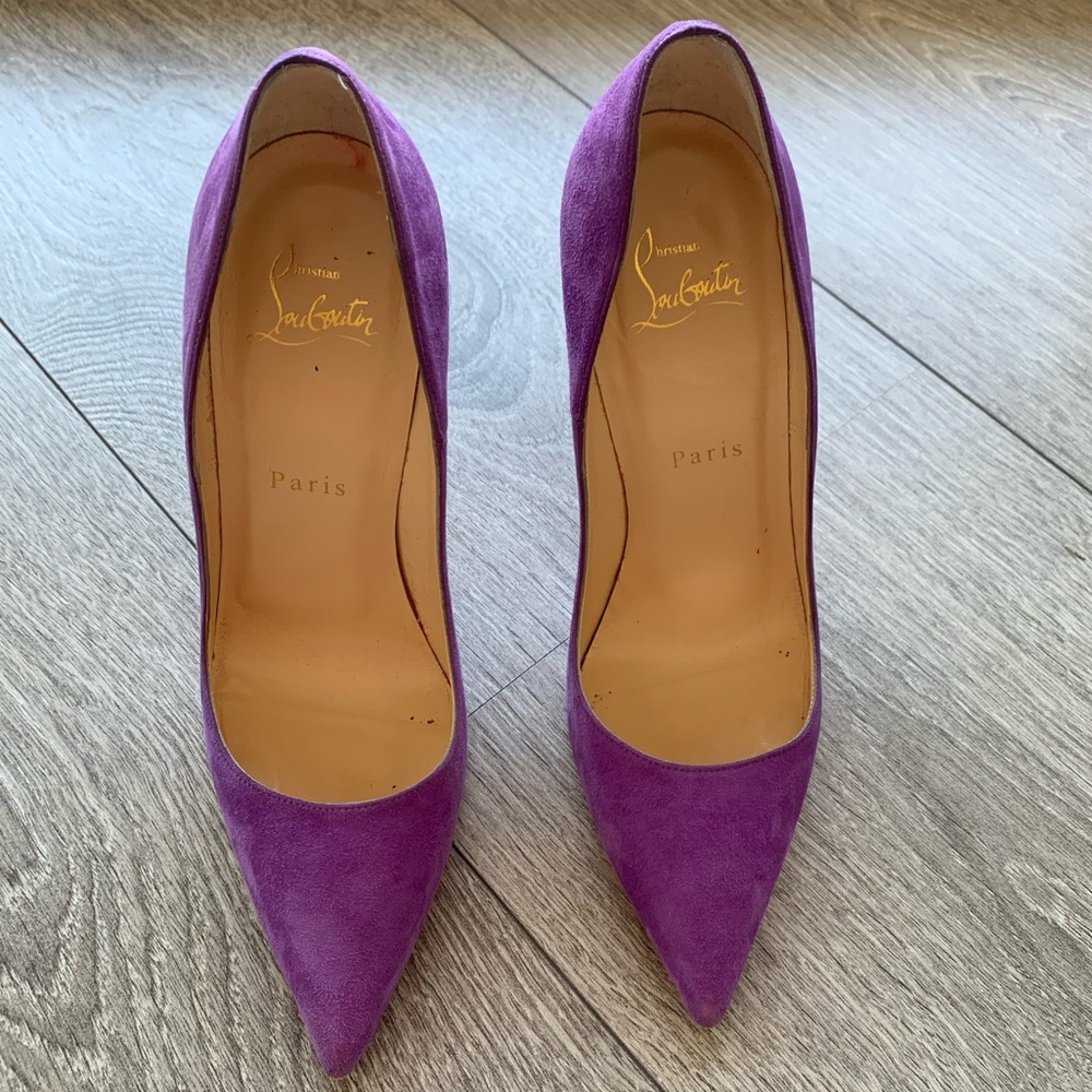 Purple So Kate 120 Suede